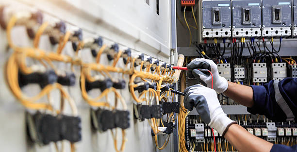 Professional Electrician technician working in Simpson, PA